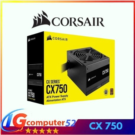 CORSAIR CX Series CX750 – 750 Watt 80 PLUS Bronze ATX Power Supply