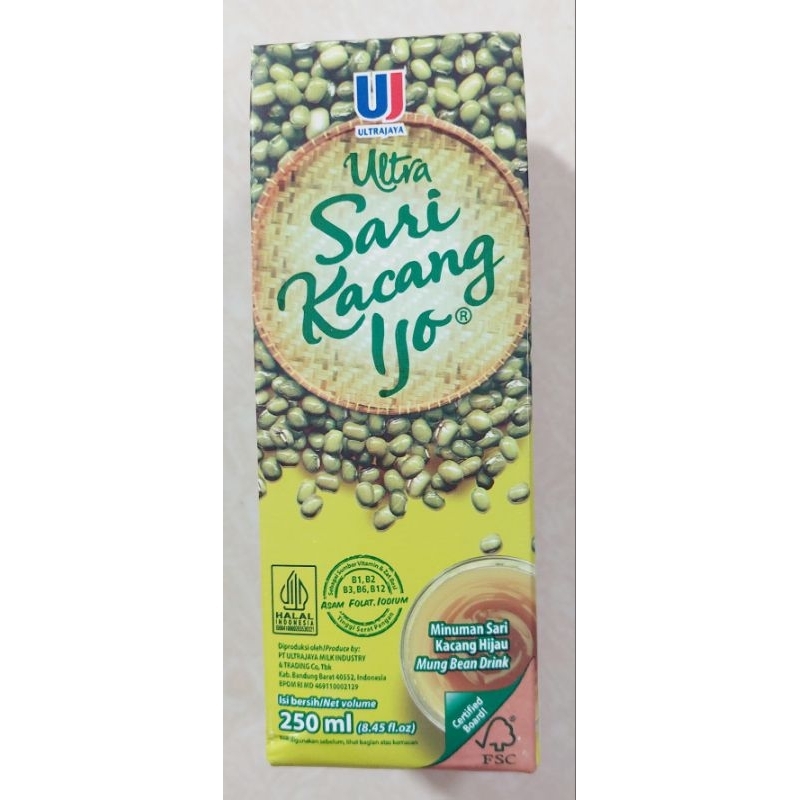 

Ultra Sari Kacang Ijo 250 ml