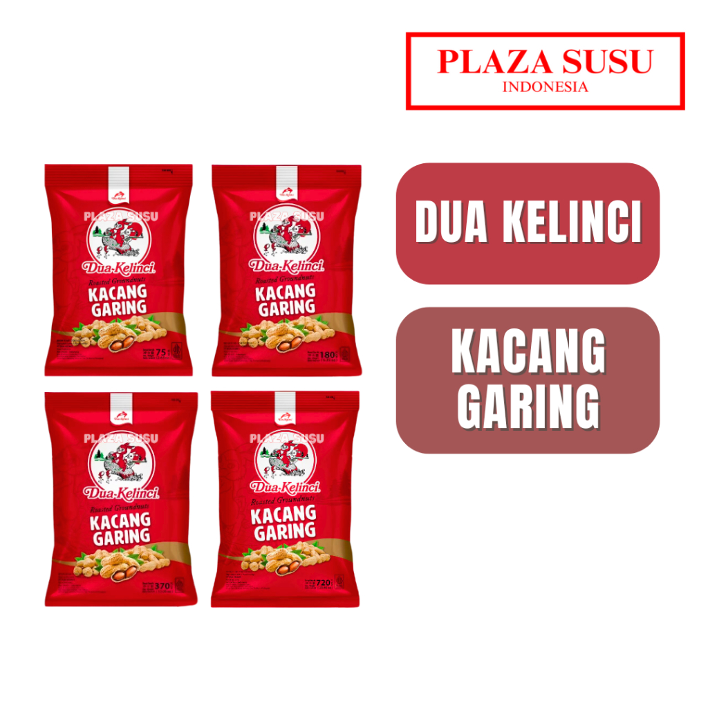 

CAMILAN DUA KELINCI KACANG KULIT ROASTED GROUNDNUT KACANG GARING