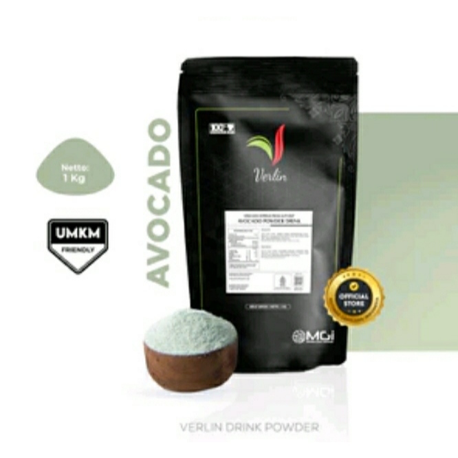 

Verlin Powder Drink 1 kg / MInuman Serbuk Bubuk - Bubble gum, Avocado