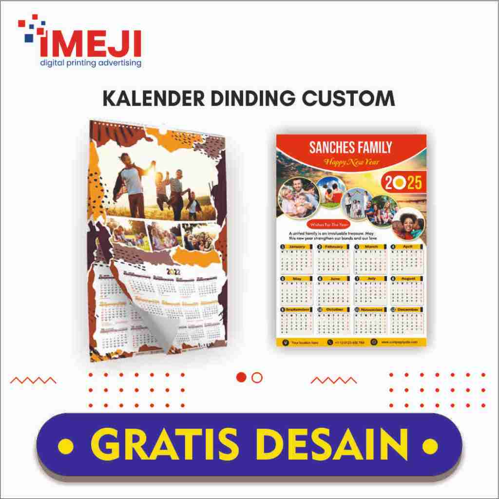 

IMEJI PRINTING - CETAK KALENDER DINDING MURAH / KALENDER DINDING CUSTOM / KALENDER CUSTOM / KALENDER A3 / KALENDER DESAIN