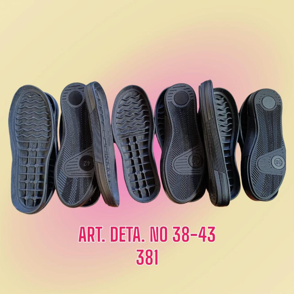 SOL/OUTSOLE SEGALA MACAM SEPATU SANDAL /SOL SEPATU TPR/ ART. DETA