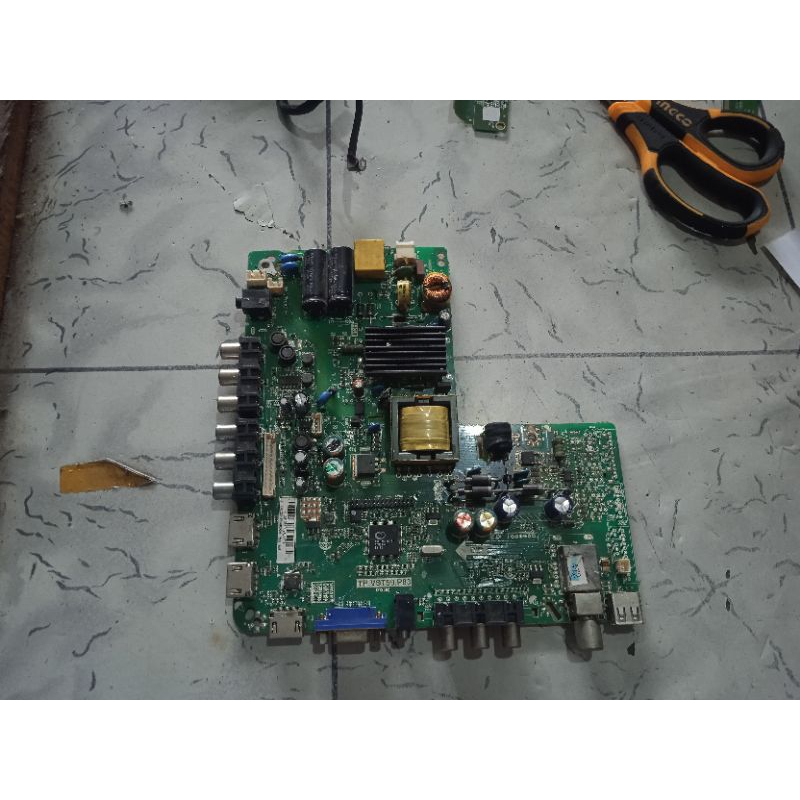 mainboard pld32d552 modul mesin tv Polytron pld32d552