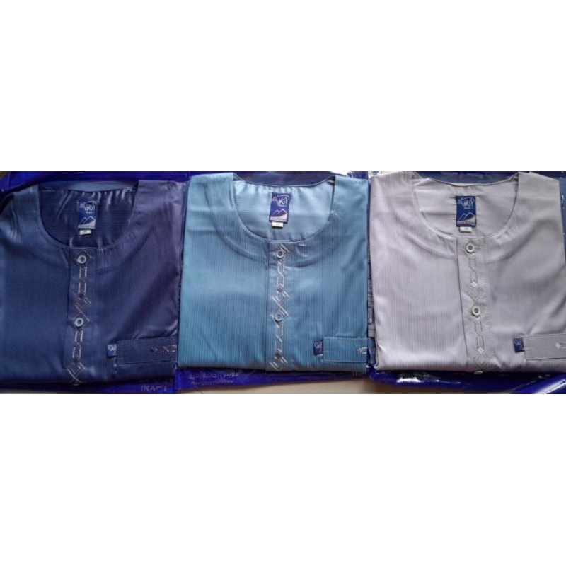 jubah Ikaf dewasa Polyester lengan panjang /jubah ikaf ori saudi