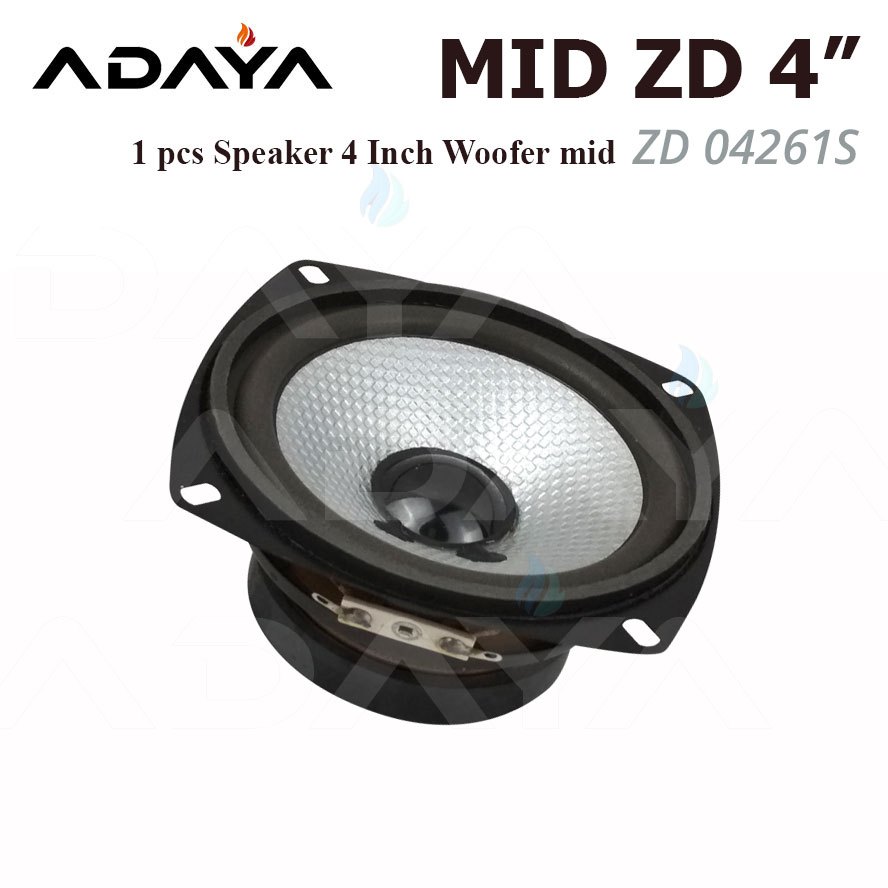 SPEAKER WOOFER 4 Inch  MID BASS 140 Watt ZD 04261 S