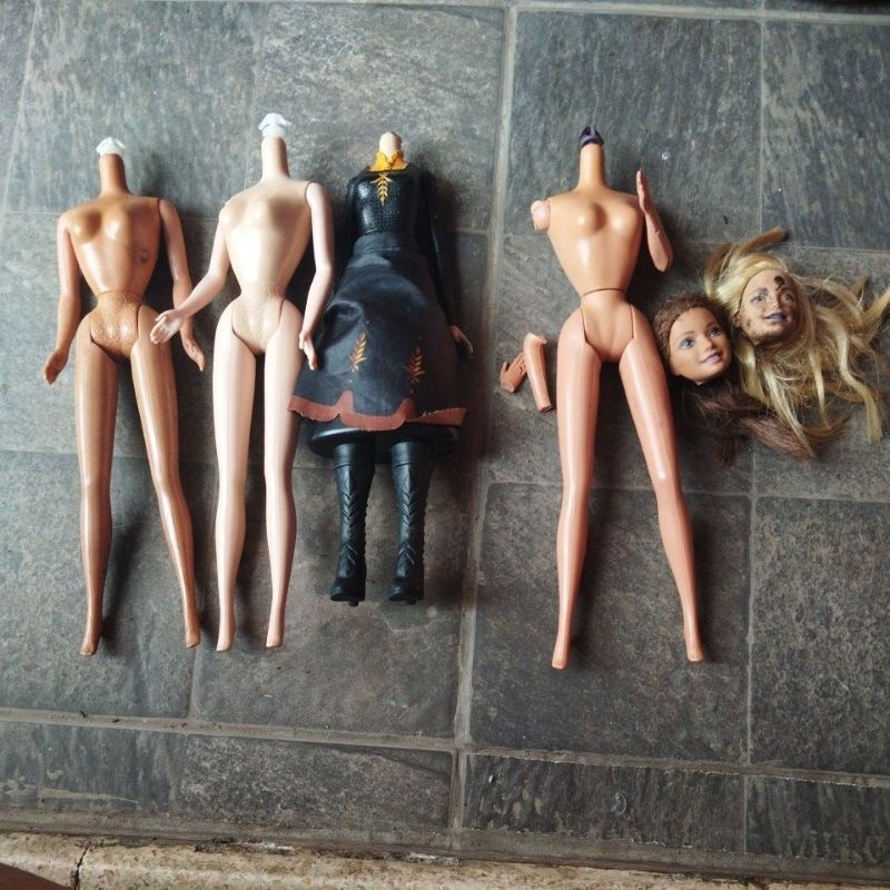 barbie take all body junk vintage dan anna elektrik