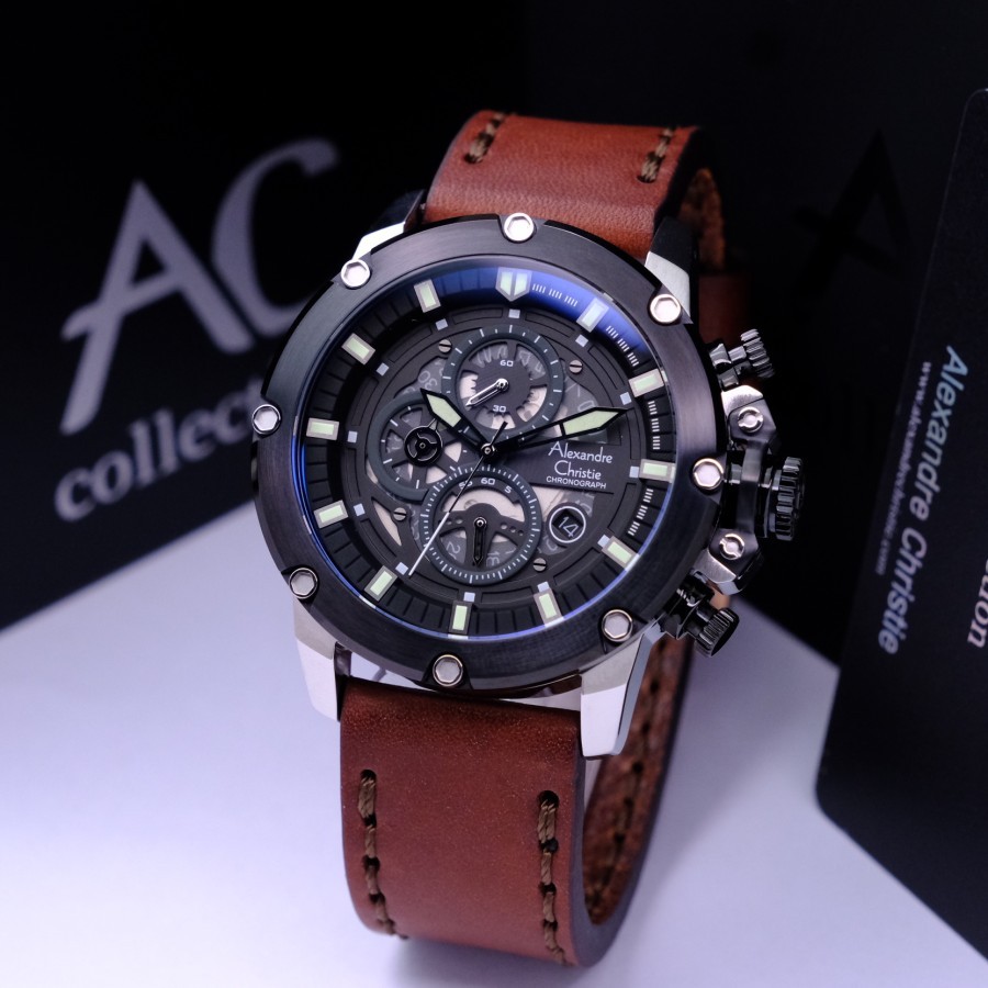 Alexandre Christie Pria/ Jam Tangan Pria Alexander Christi/ Jam Pria Alexander Murah ac6564