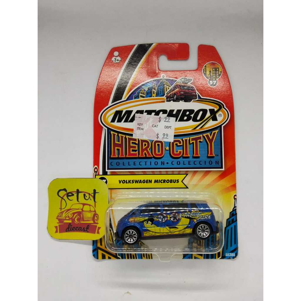 MATCHBOX VOLKSWAGEN MICROBUS BIRU BLUE