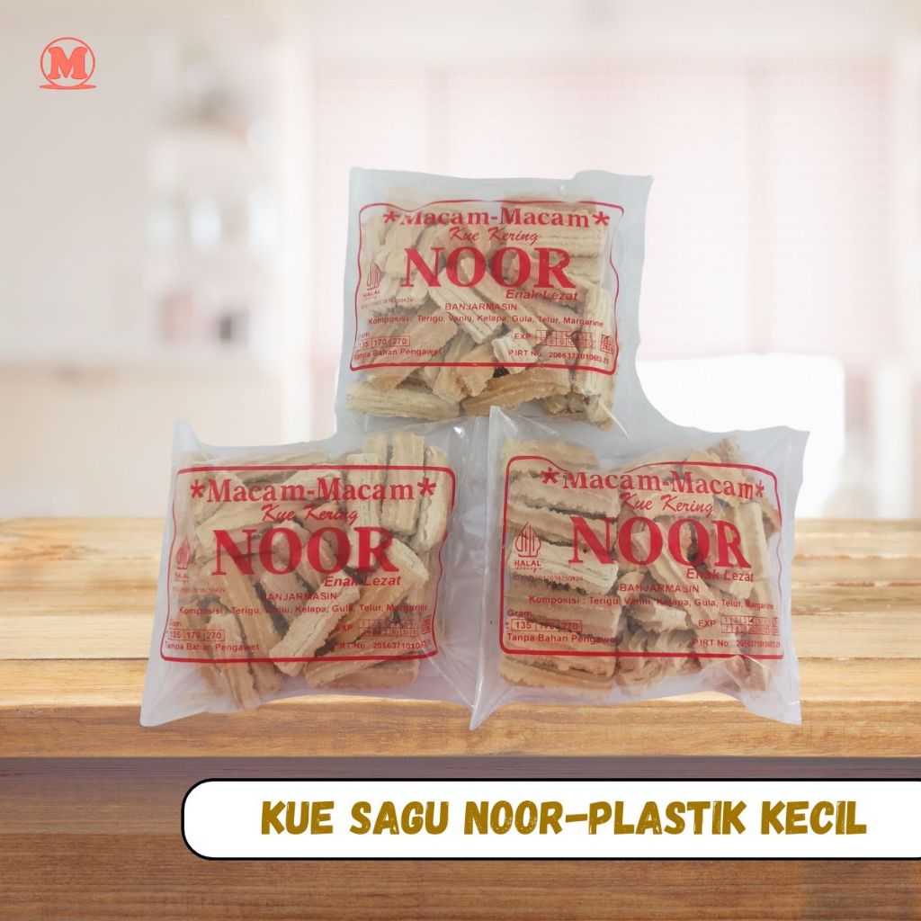 

Kue Sagu Noor Bungkus Kecil