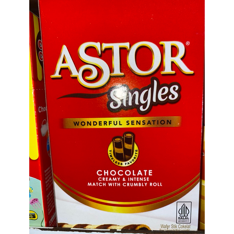 

Astor singles chocolate isi 20