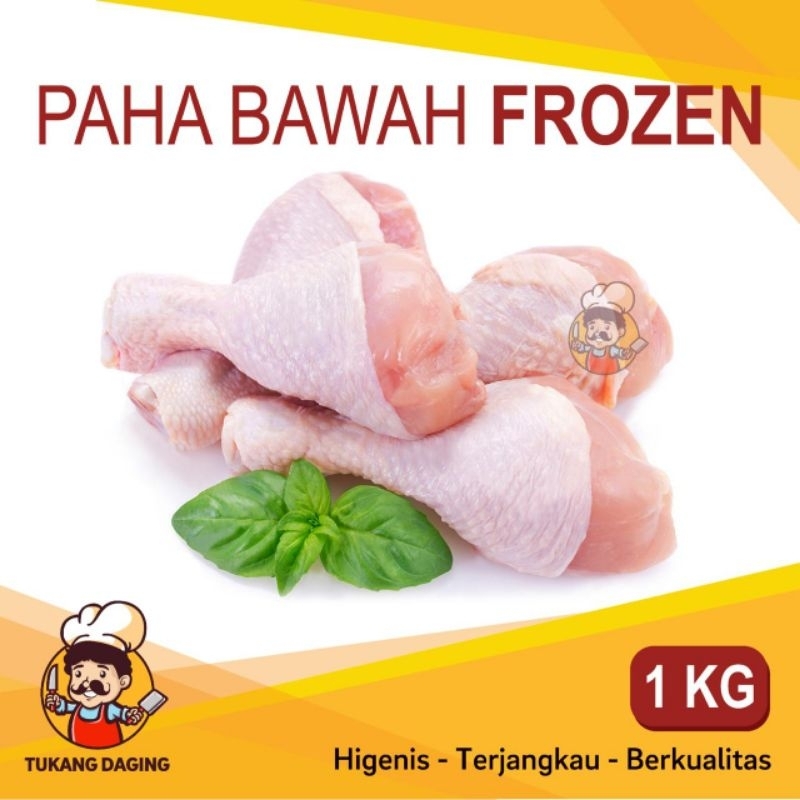 

Paha Bawah potong fresh 1 kg / paha Bawah pentung ayam 1kg / drumstick ayam fresh 1kg