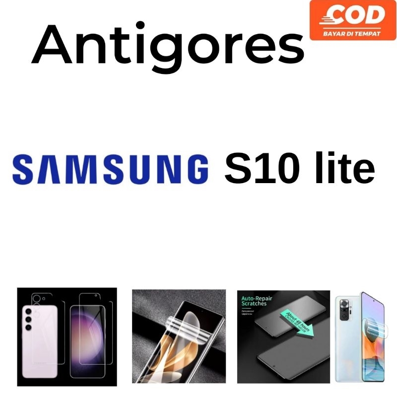 Antigores hydrogel all type samsung S10 lite