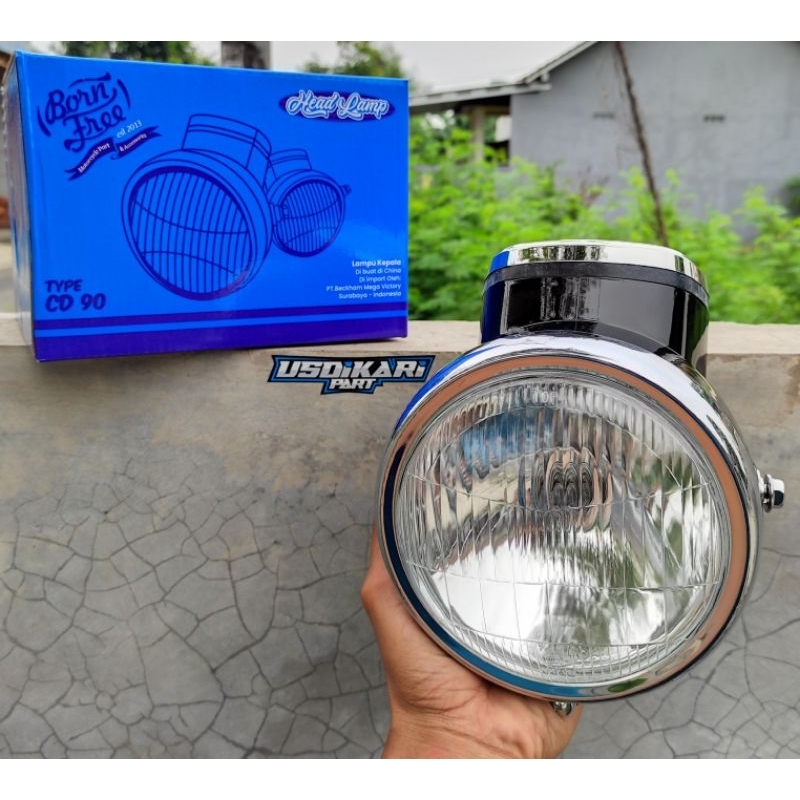 BATOK CD 90 5,75 INCH BATOK LAMPU CD IMPORT REFLEKTOR LAMPU CD 90 SET SPIDO 5.75 INCH PNP DAYMAKER U