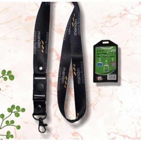 

Custom set Lanyard + Mandiri e Money