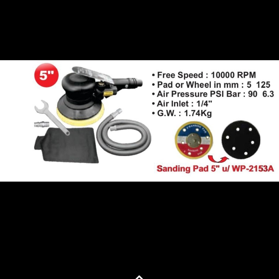 wipro air tools Sanders 5"
