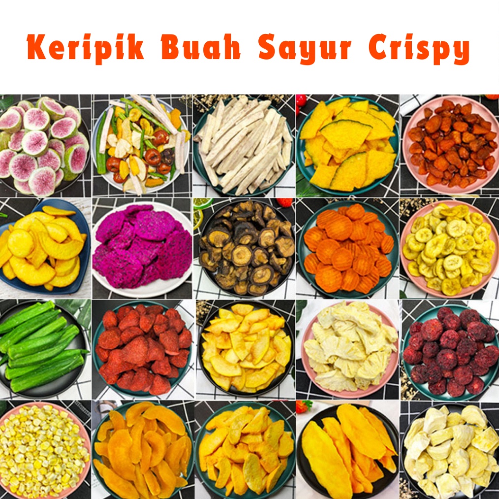 

Diskon Hari Ini Keripik Buah Sayur Lengkap Mix Toples Kripik Buah Buah Kering Cemilan Buah Keripik Strawberry Korea Keripik Sehat Snack Sehat Cemilan Buah 3ml 7ml 1L