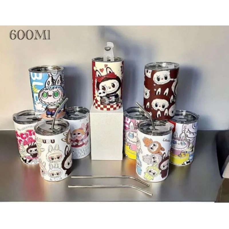 

Tumbler stainless steel americano Labubu