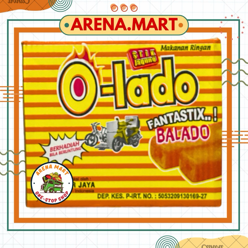 

Ciki O-Lado Chiki Snack berhadiah uang Olado O Lado