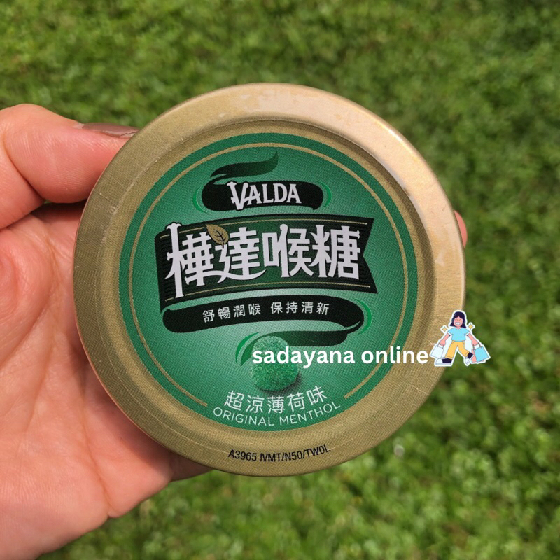 

PERMEN VALDA ORIGINAL MENTHOL 50gr Kemasan kaleng - import Taiwan