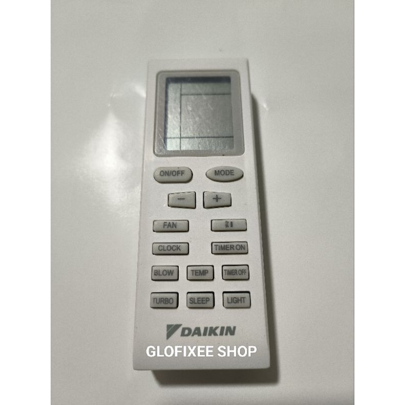 REMOTE AC DAIKIN ARC467A1 SECOND ORIGINAL
