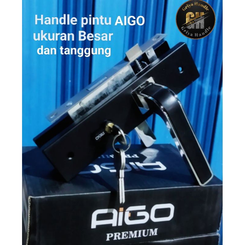 Handle pintu AIGO tanggung dan Besar/Gagang Kunci pintu kamar/Handle pintu 1 set kunci/Tarikan pintu