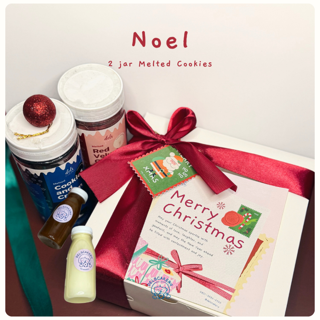 

HAMPERS NATAL 2024 / CHRISTMAS HAMPERS NOEL - MELTED COOKIES (BELGIAN CHOCOLATE)