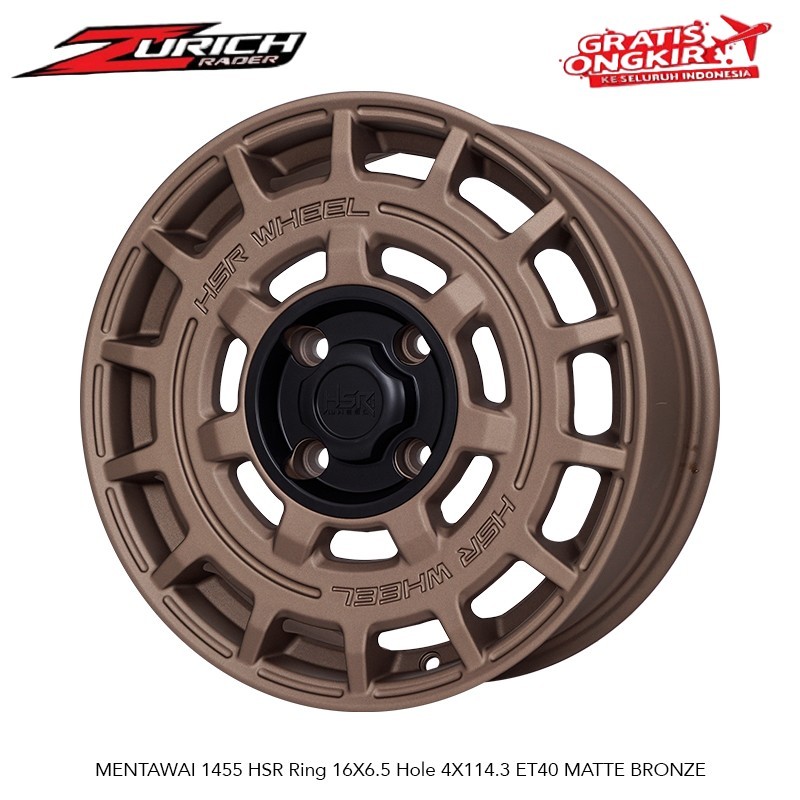 Velg Mobil Hsr Ring 16 Mentawai Pcd 4x114,3 Untuk Livina Panther Galant Alvez Confero Xenia