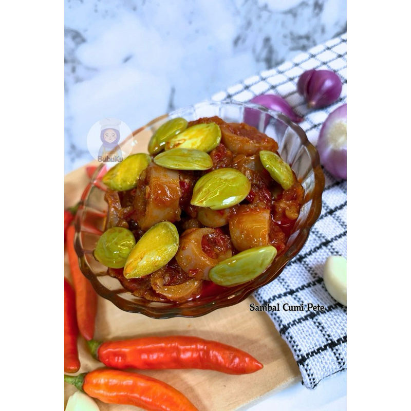 

SAMBAL CUMI PETE by BubuKu isi 130g (tanpa pengawet) ❤️