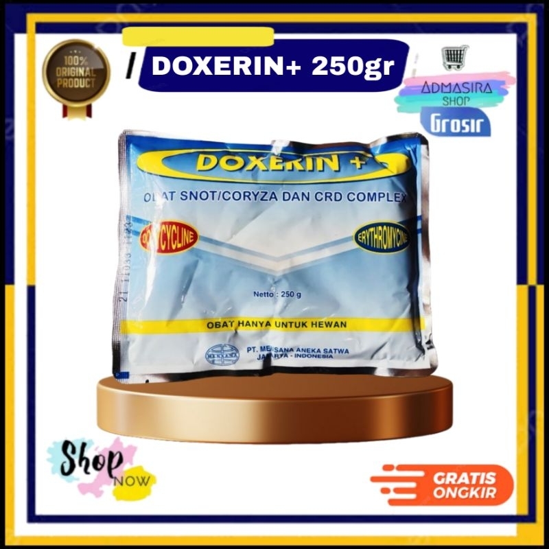 DOXERIN PLUS 250gram Mensana Obat Ngorok CRD Komplek Complex 250 gram