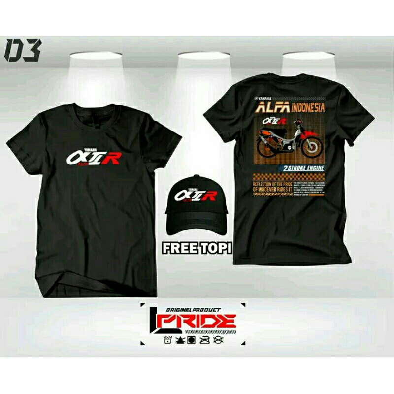 KAOS YAMAHA ALFA FREE TOPI
