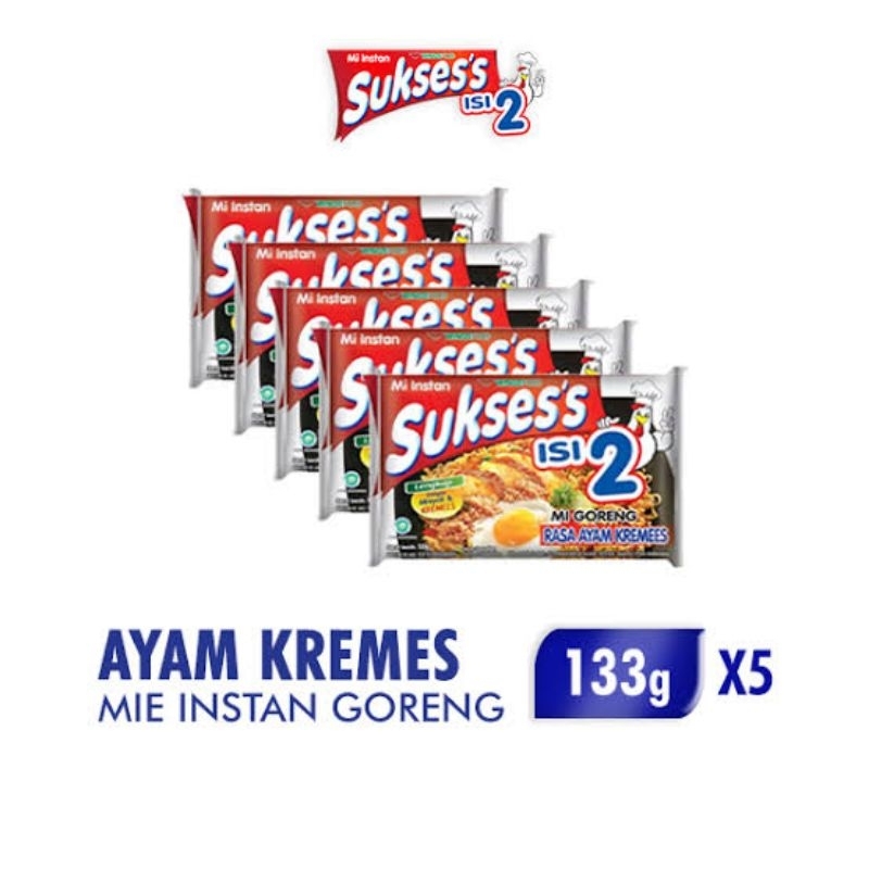 

Sukses isi 2 Ayam Kremes 5 pcs