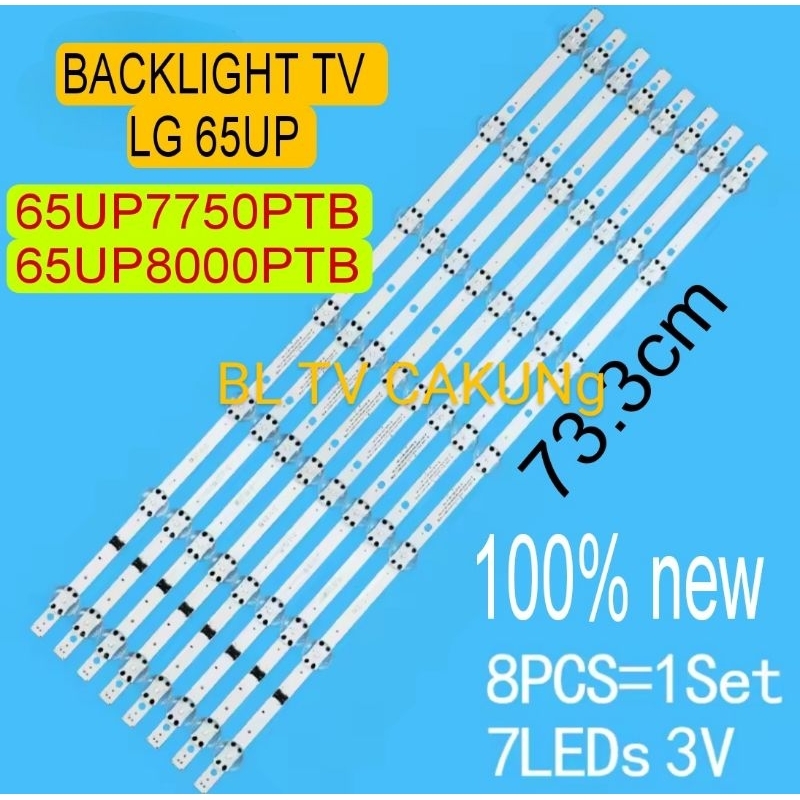 LAMPU LED BL BACKLIGHT TV LG 65UP 65UP7750PTB 65UP8000PTB 65UP 65UP7750 65UP8000