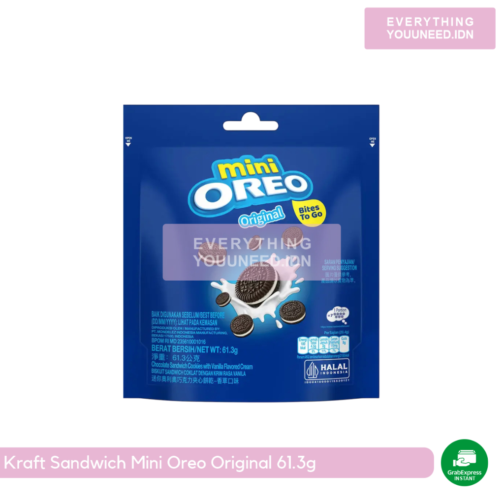 

Kraft Sandwich Mini Oreo Original 61.3g