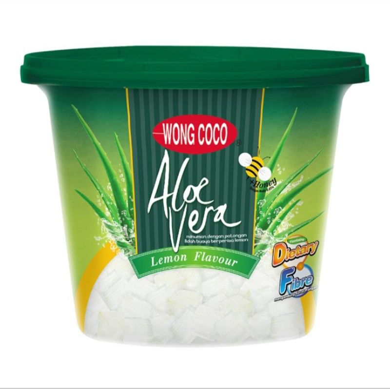 

Wong Coco Aloe Vera Minuman Lidah Buaya Rasa Lemon Bucket 1 kg