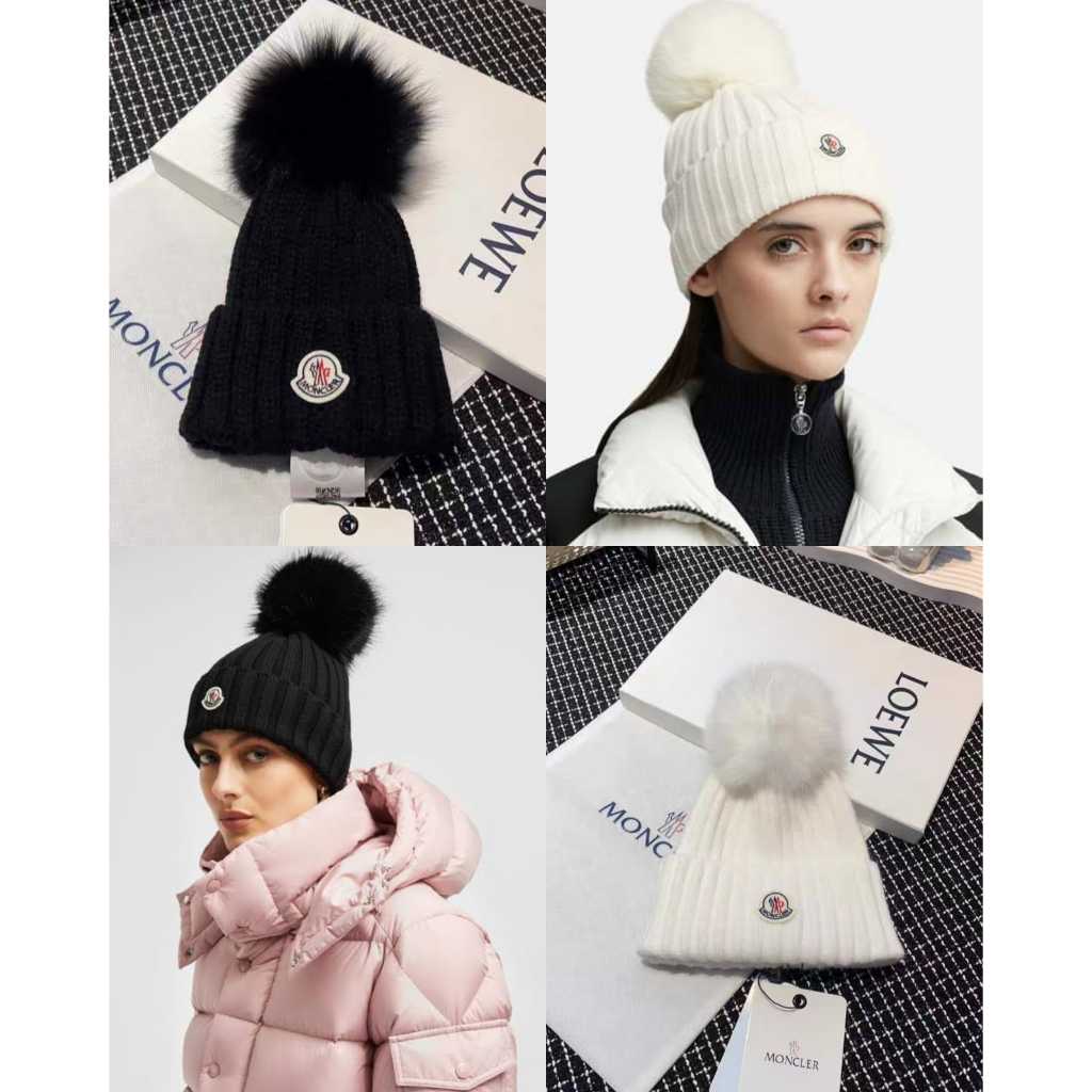 ELLITE FASHION MONCLER BEANIE/ TOPI KUPLUK BRANDED PREMIUM