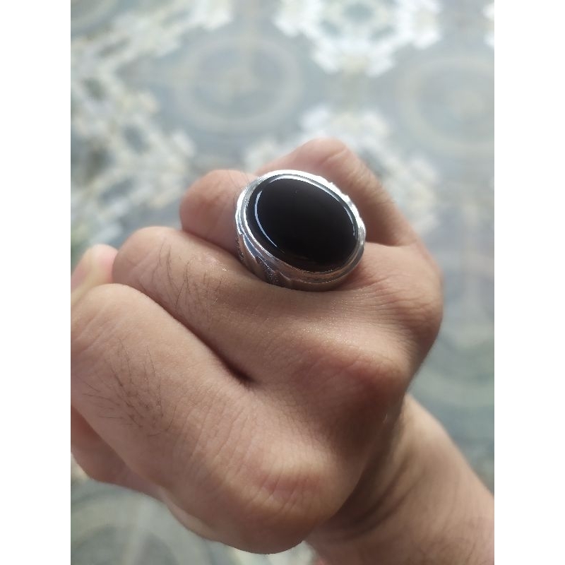 Natural Batu Akik Yaman Wulung Baturaja