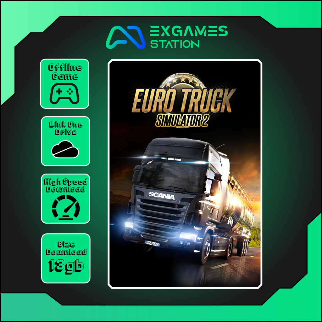 Euro Truck Simulator 2 | Game Offline Simulator Seru PC Dan Laptop