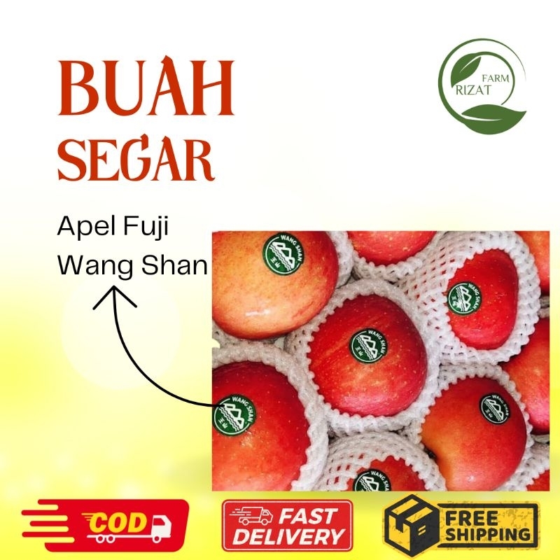 

[Dikirim Instant] Apel Fuji Wang Shan Manis Segar Aroma Khas