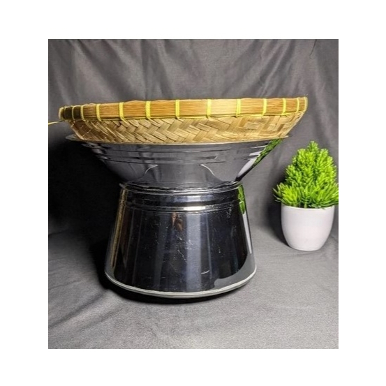 SATU SET DANGDANG+KUKUSAN / DANGDANG STAINLES BOHAYY/ SEENG STAINLESS/ PANCI KUKUS TRADISIONAL asli