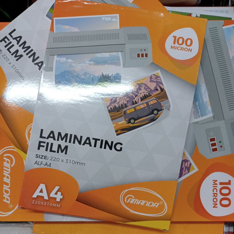 

Laminating Film Amanda A4 220x310mm (100micron) #plastik laminating