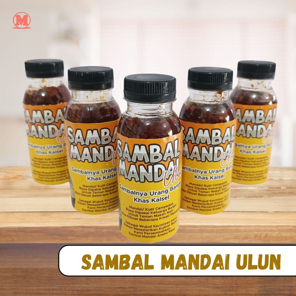 

Sambal Mandai Ulun Khas Kal-Sel Produksi Bu Mun