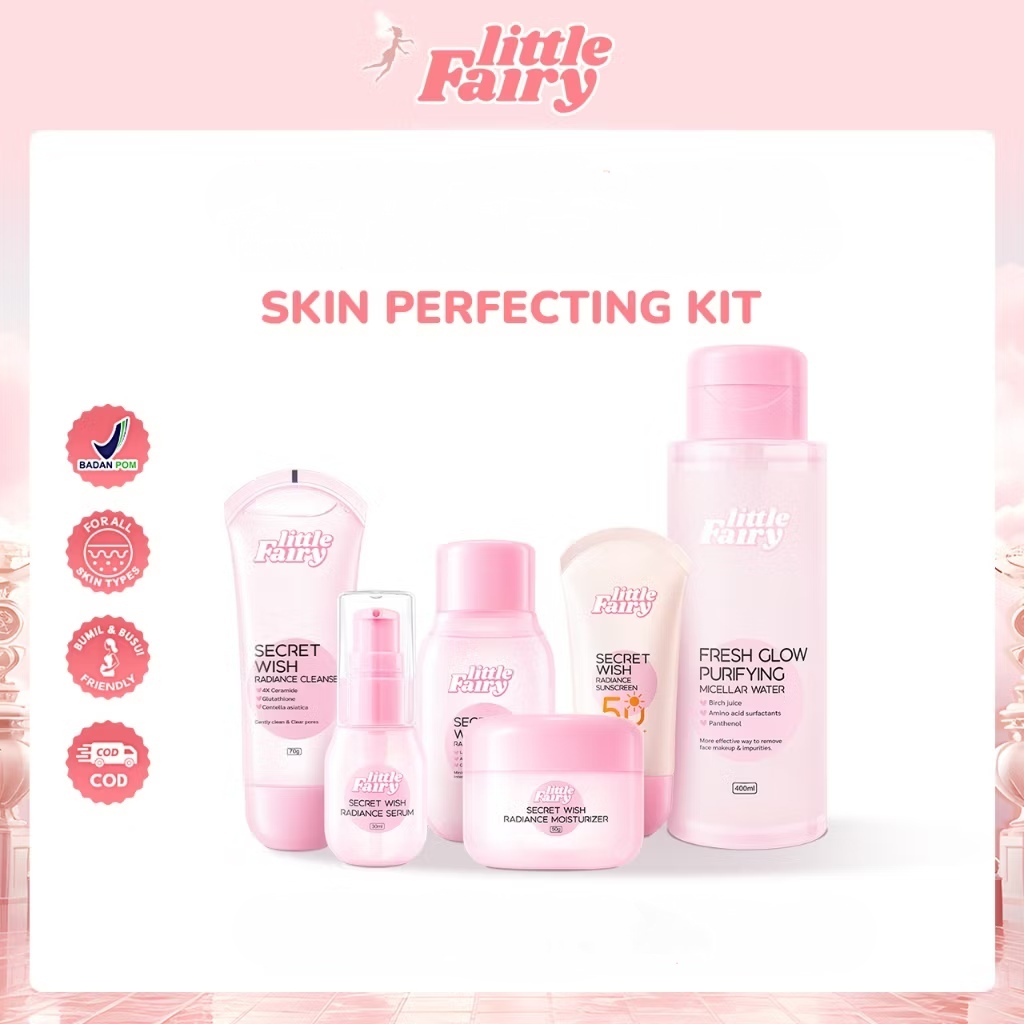 ❤ MEMEY ❤ LITTLE FAIRY Secret Wish Radiance Series | Moisturizer | Facial Wash | Sunscreen | Toner |