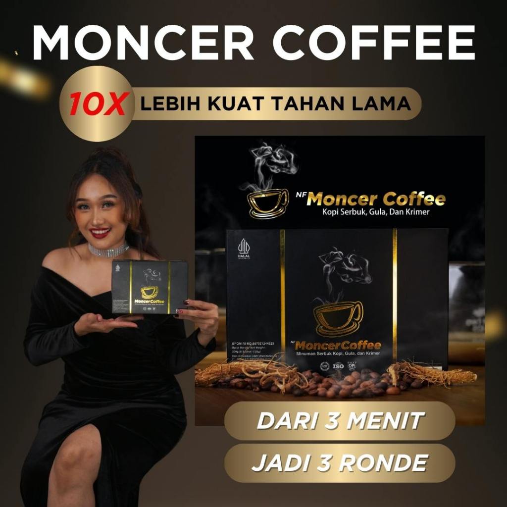 

MONCEER COFFEE MINUMAN OBAT KUAT PENAMBAH STAMINA PRIA TAHAN LAMA 100% ORIGINAL ASLI HERBAL ALAMI