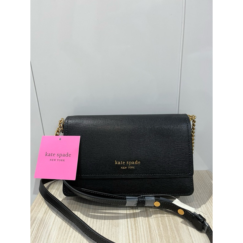 kate spade Morgan Flap Chain Wallet authentic NEW