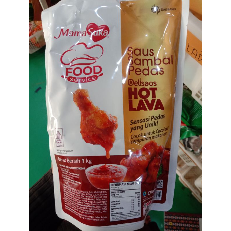 

Mamasuka delisaos hot lava 1 kg