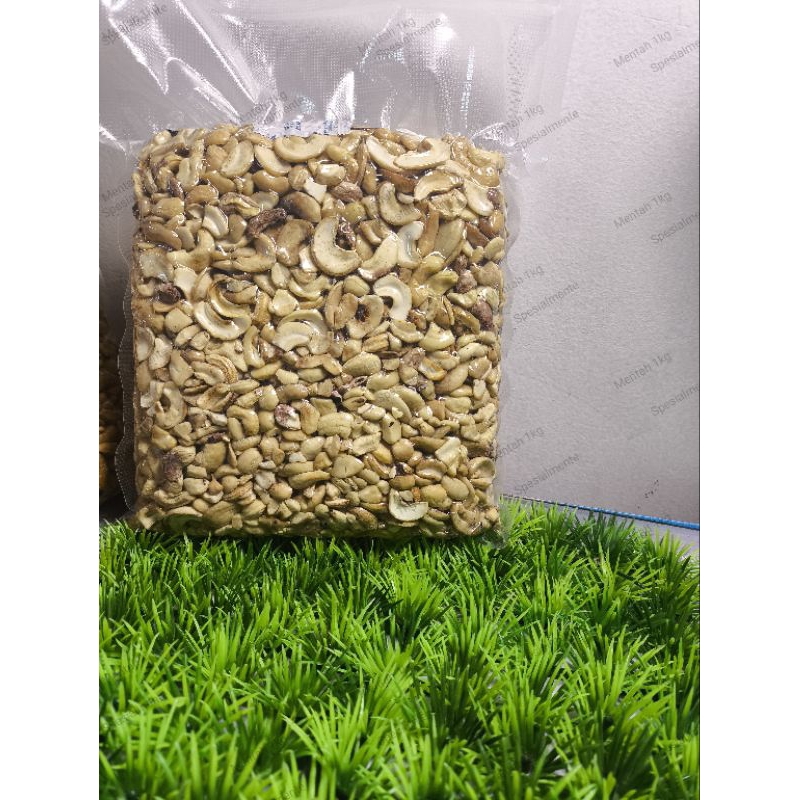 

mente sulawesi belah pecah/patahan 1kg mentah Kemasan Vacuum