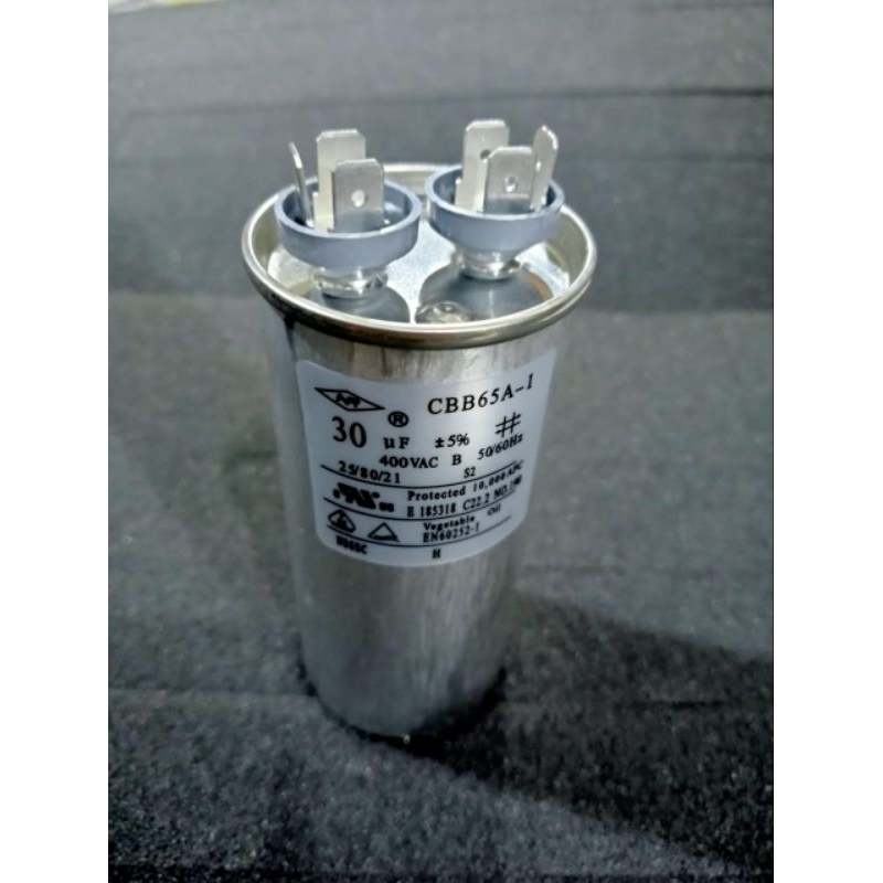 Capasitor Ac 30uf Original Sharp CBB65A