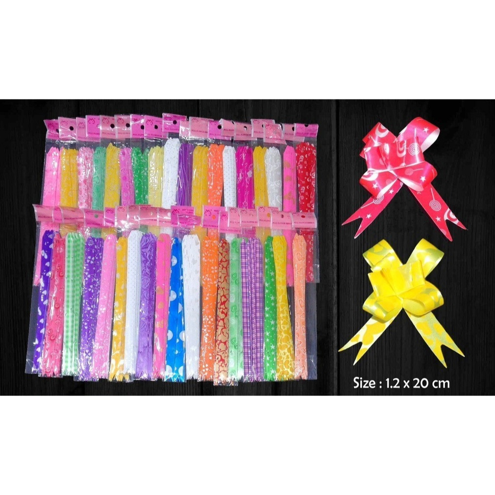 

[10 Pcs] Pita Tarik Kecil PT-12B 1.2x20cm / Pita Serut Kecil PT-12B 1.2x20cm