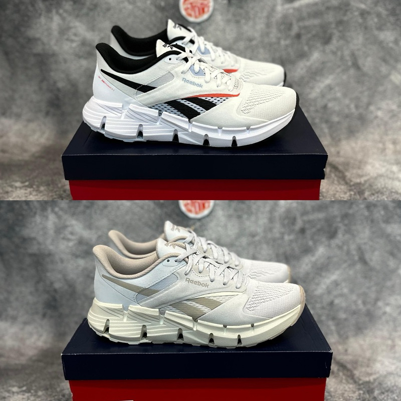 REEBOK Zig Dynamica 5 White / Pure Grey Bone Unisex Shoes Original