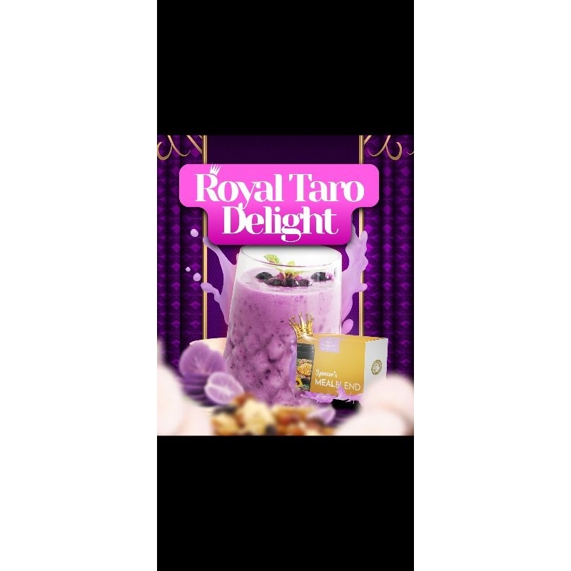 

Spencer's Mealblend Meal Replacement Royal Taro Flavour Halal (15 Sachet)